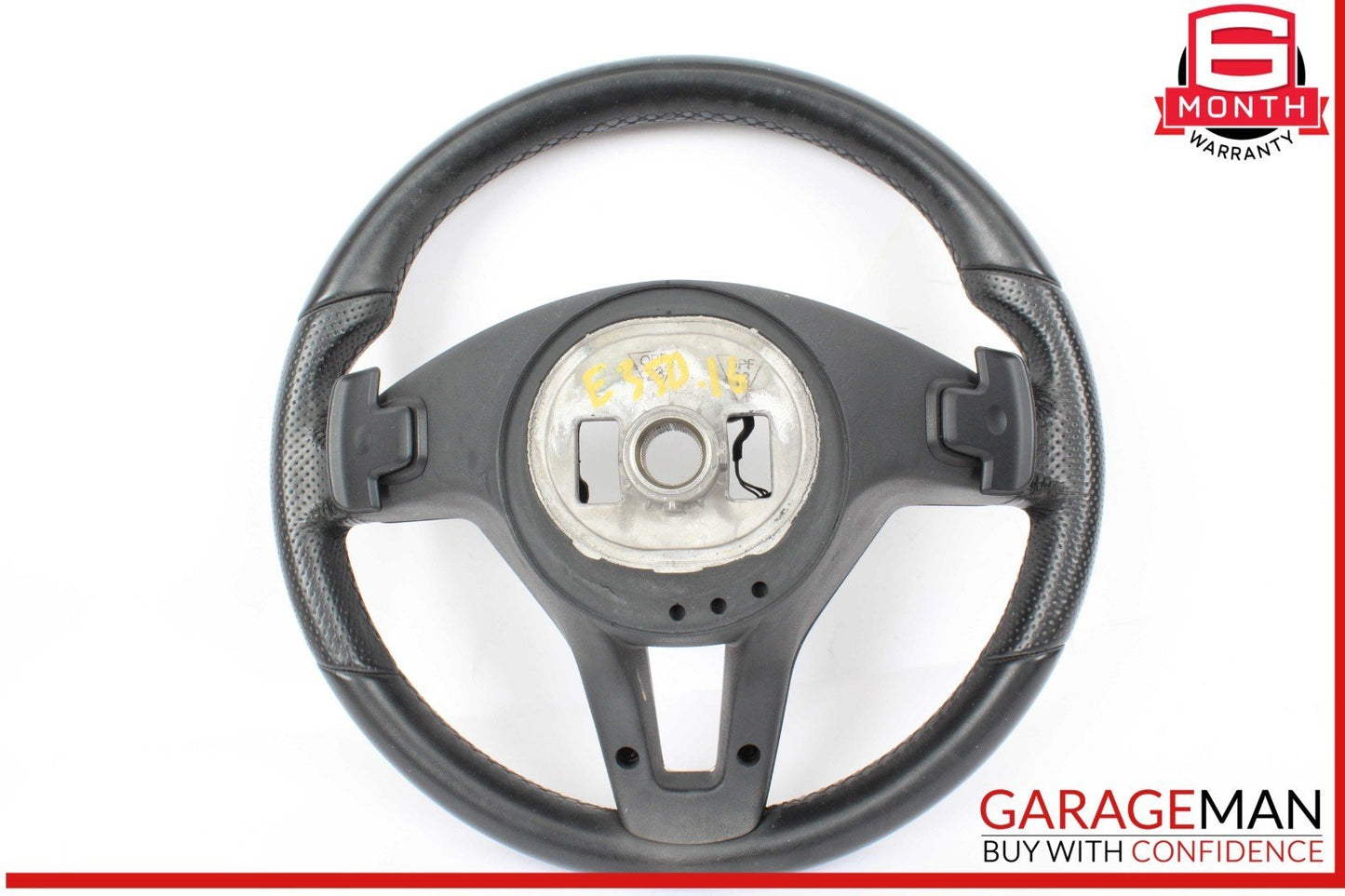 12-18 Mercedes W212 E350 CLS550 E550 Steering Wheel w/ Paddle Shifters OEM