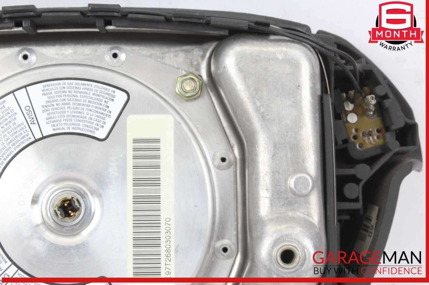 96-98 Mercedes R129 SL500 SL320 Driver Steering Wheel Airbag Air Bag SRS OEM