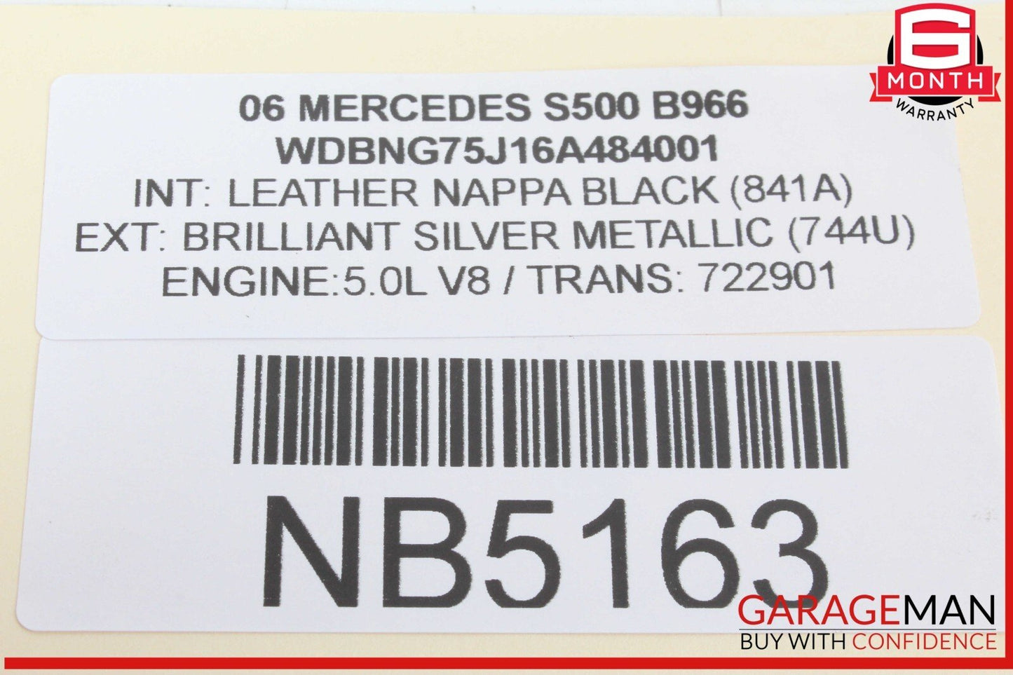 00-06 Mercedes W220 S500 Rear Right Side Seat Door Control Module OEM