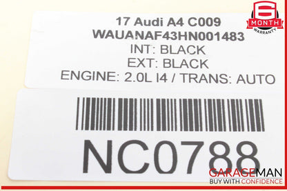 17-24 Audi A4 Power Brake Booster Master Cylinder 8W0612103B OEM