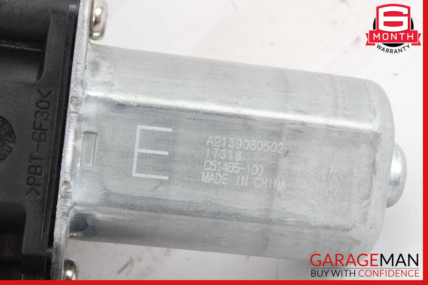 15-18 Mercedes W205 C300 C63 AMG Rear Left Side Door Window Regulator Motor OEM