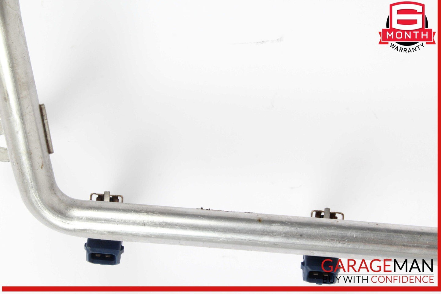 03-06 Porsche Cayenne Turbo 955 Fuel Injection Rail Fuel Pipe w/ Injectors
