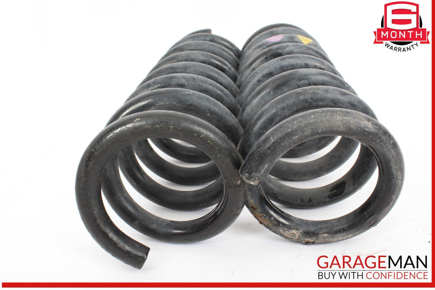 12-18 Mercedes W218 CLS550 Rear Right and Left Suspension Coil Spring Set OEM