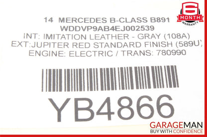 12-19 Mercedes B-Class W242 W246 Rear Right Side Suspension Lower Control Arm