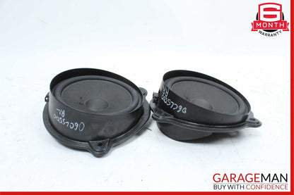 06-11 Mercedes W219 CLS500 Right & Left Side Door Sound Audio Speakers Set of 2