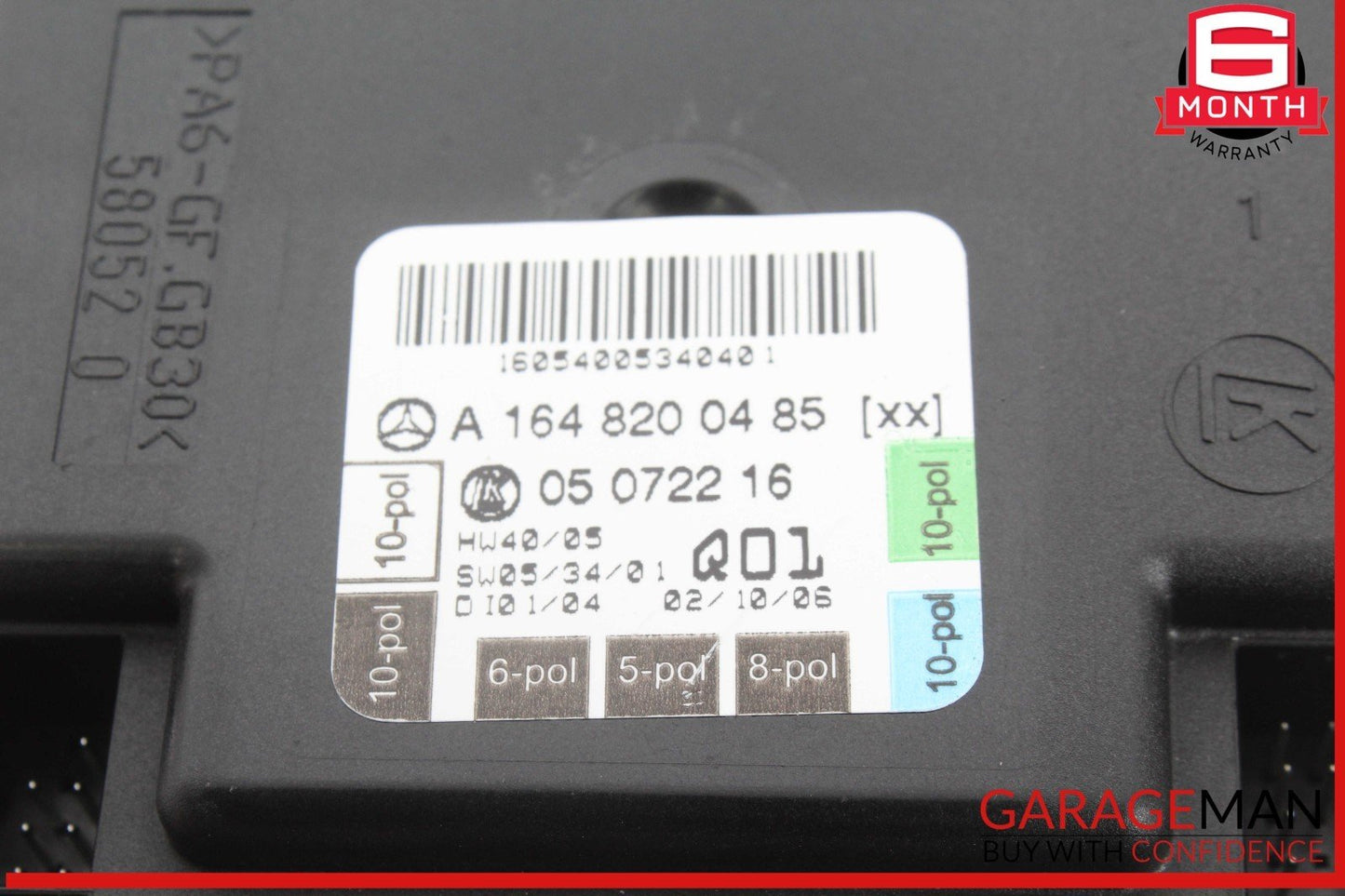 06-13 Mercedes X164 GL450 4MATIC Front Right Passenger Door Control Module OEM