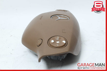 07-10 Mercedes CL500 CL550 S550 Steering Wheel Airbag Air Bag Assembly Brown