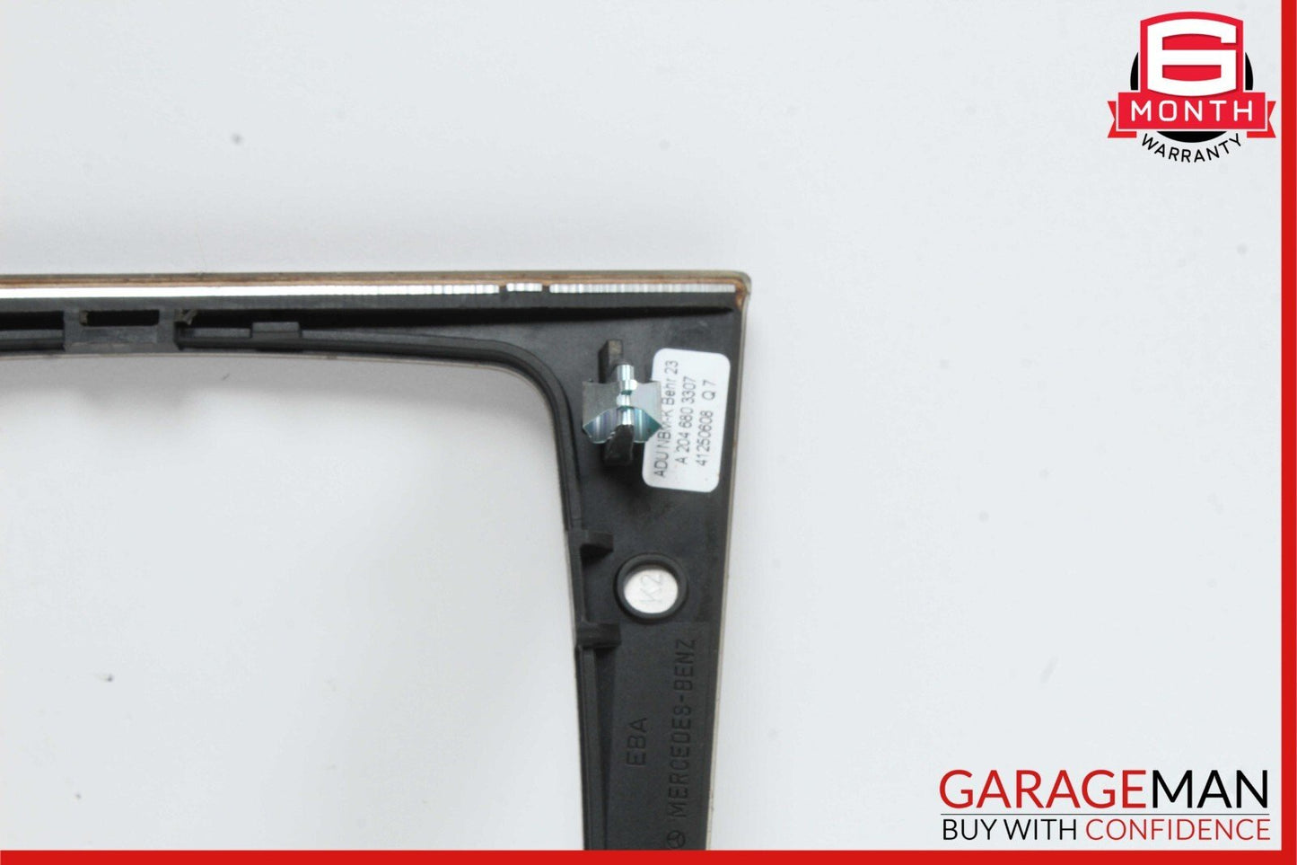 08-15 Mercedes W204 C300 4MATIC Center Console Shift Shifter Bezel Trim OEM