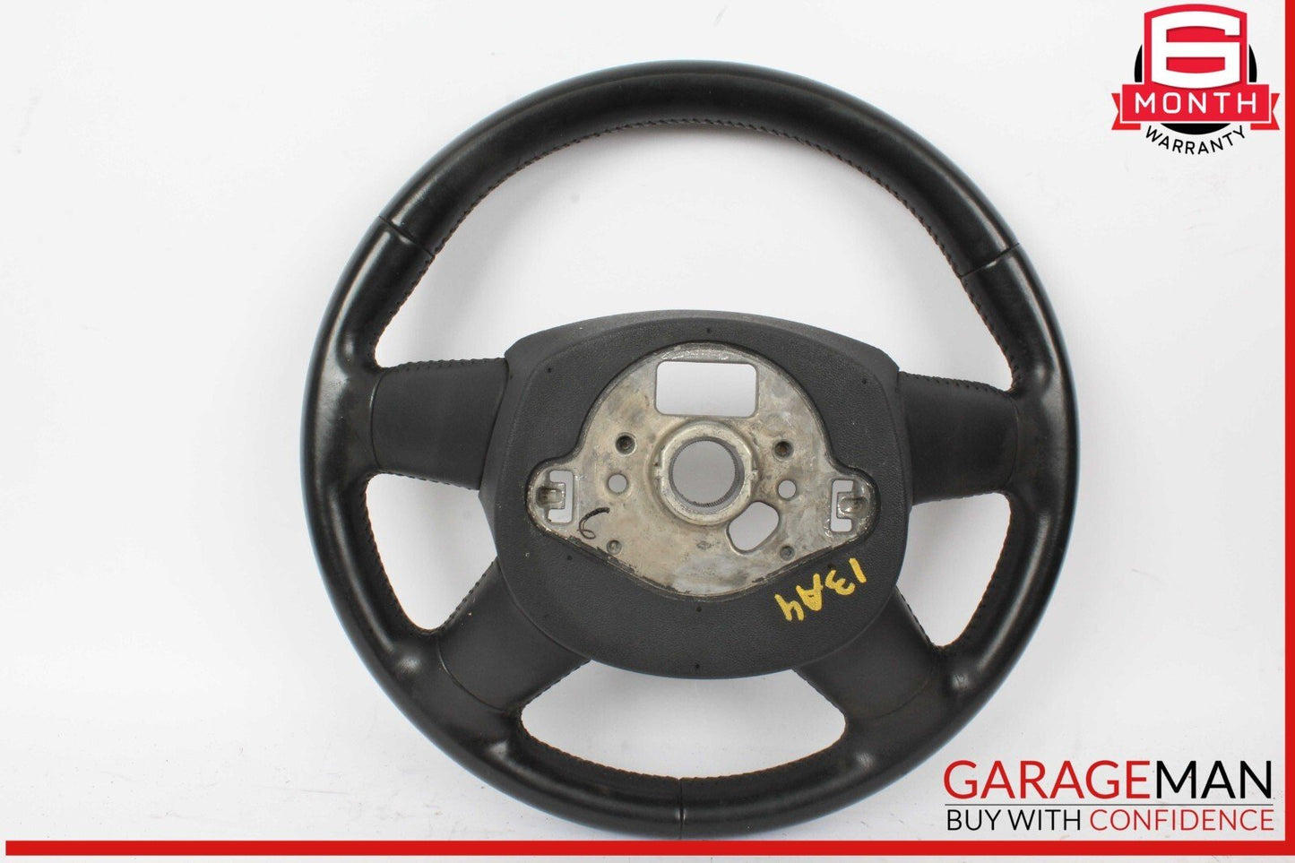 13-16 Audi A4 Front Left Driver Side Steering Wheel Black 4L0419091AC OEM