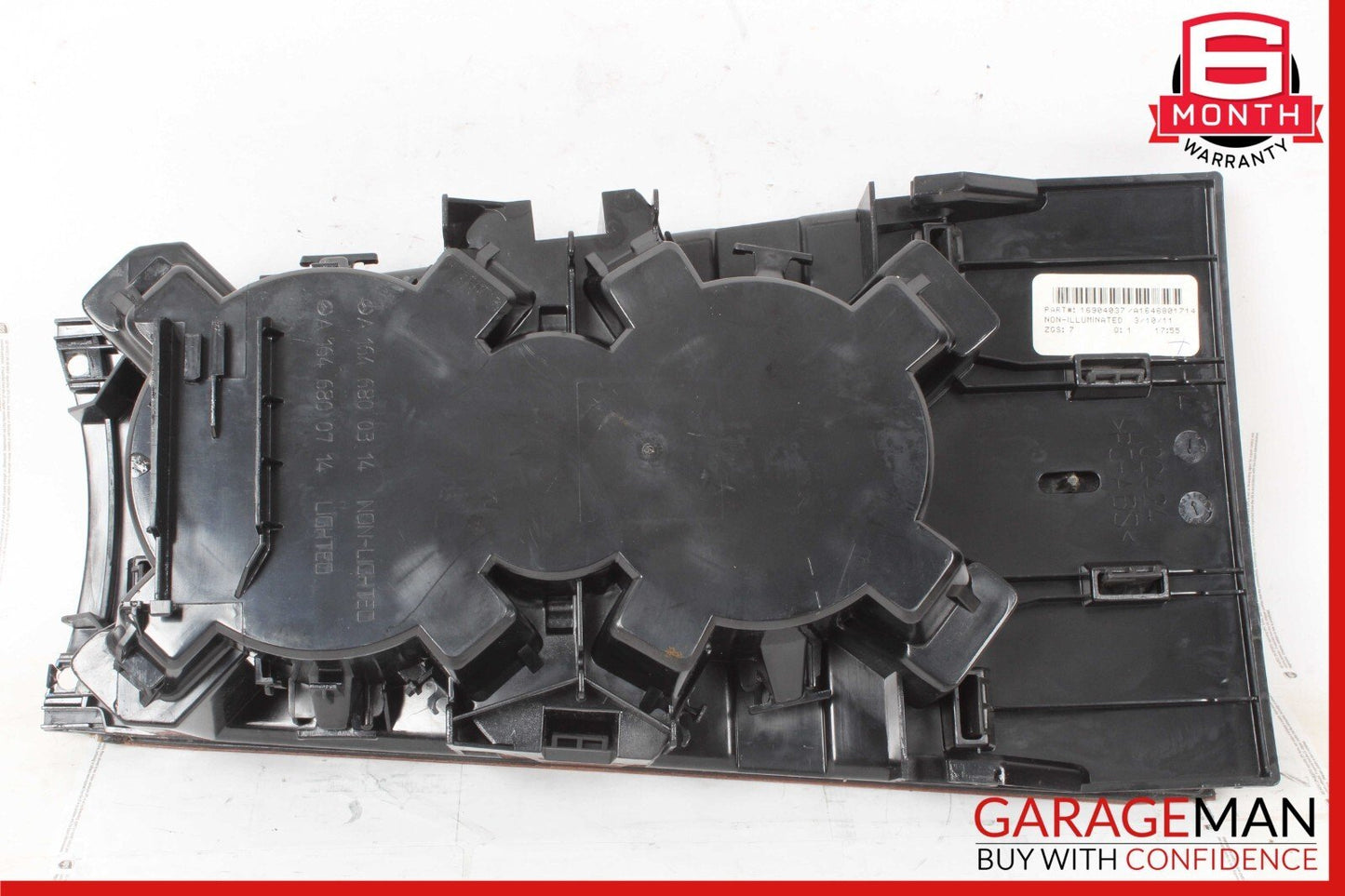 06-12 Mercedes W164 ML350 Front Center Console Cup Holder Compartment 1646801714
