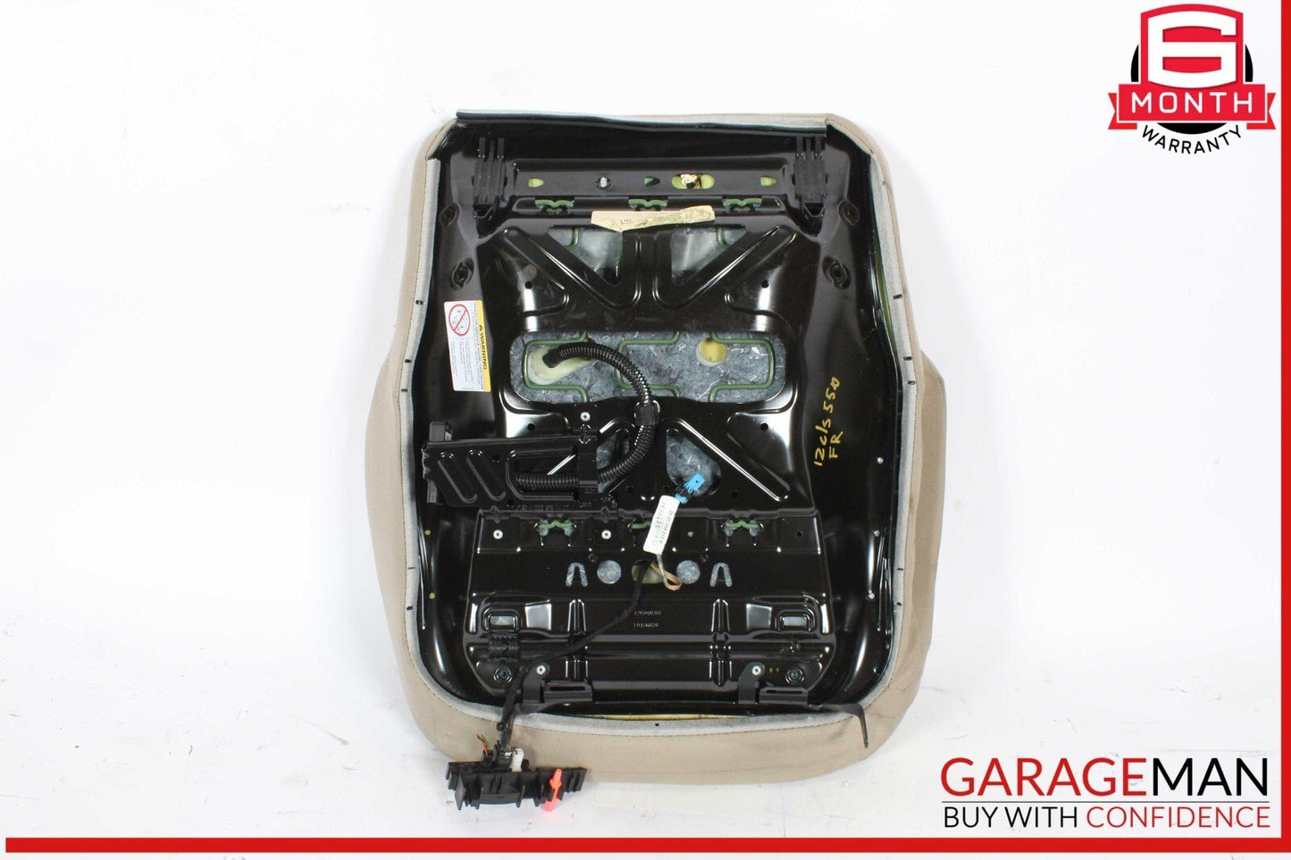 12-14 Mercedes W218 CLS550 Front Right Side Lower Bottom Seat Cushion OEM