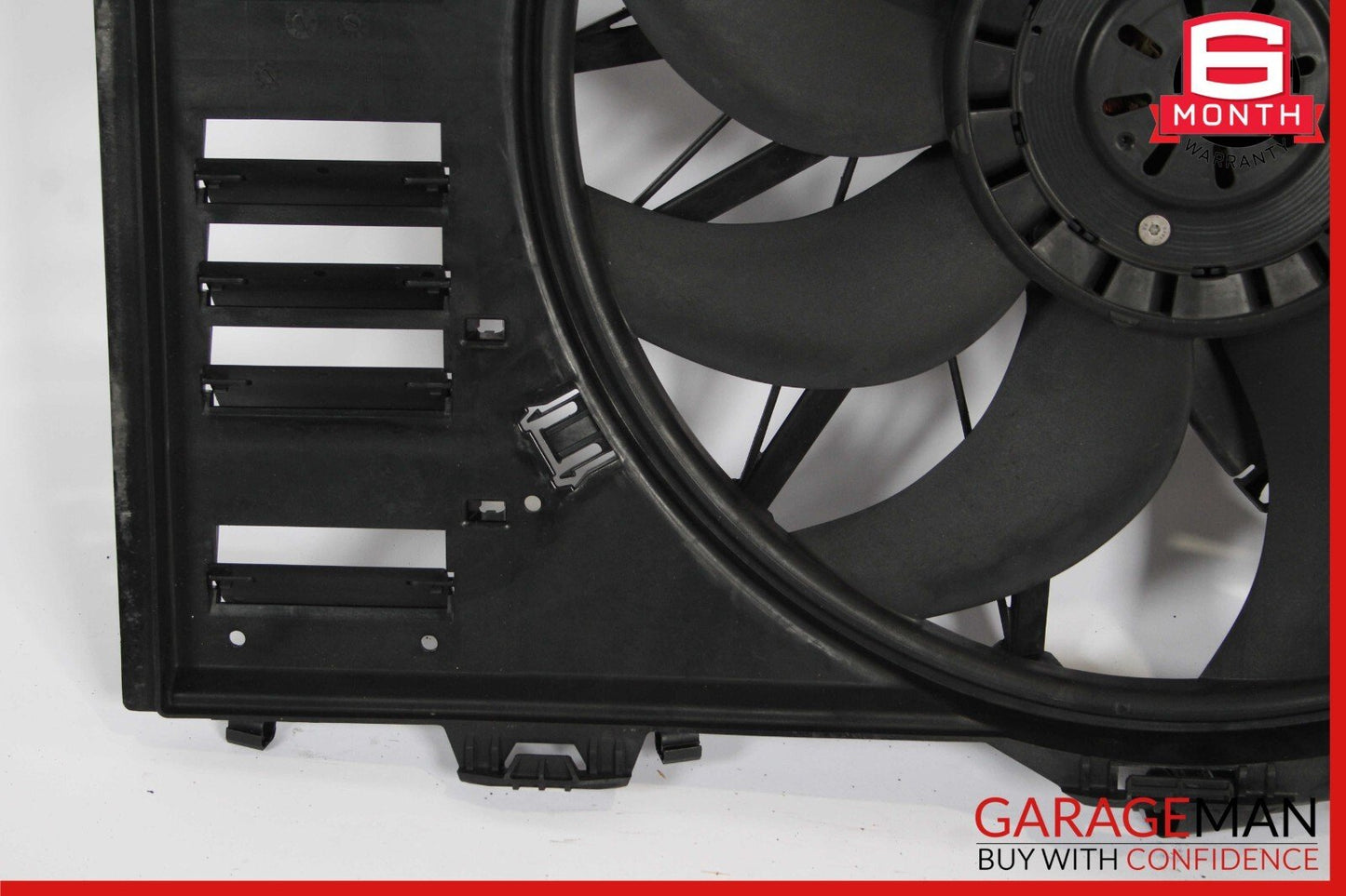 10-16 Porsche Panamera 970 Radiator Engine Electric Cooling Fan Assembly OEM