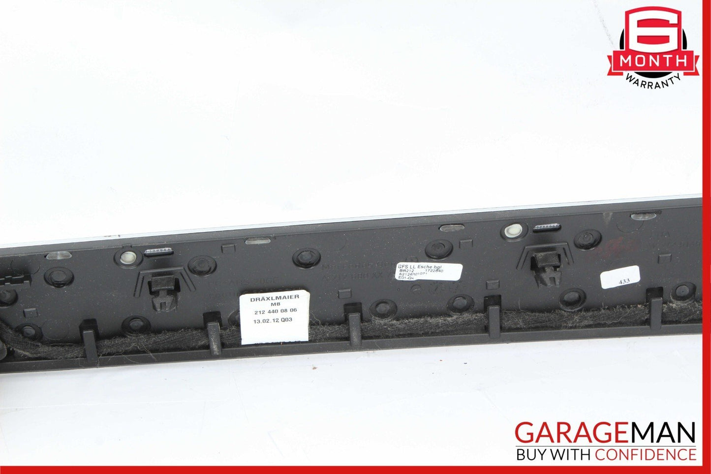 10-13 Mercedes W212 E400 Front Center Dash AC A/C Air Vent Grille Trim Assembly