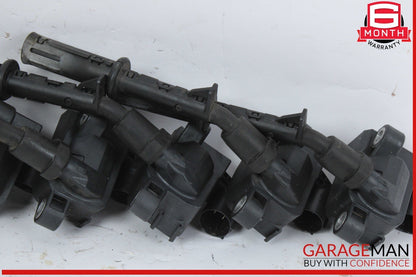 11-20 Mercedes X166 GL450 GL550 Engine Ignition Coil Spark Plug Set of 8 Pc OEM