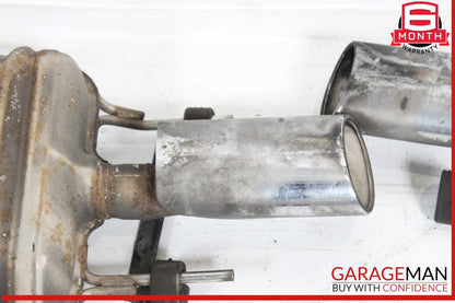 07-09 Mercedes W221 S550 S450 S600 AMG Sport Rear Exhaust Muffler Tips Set