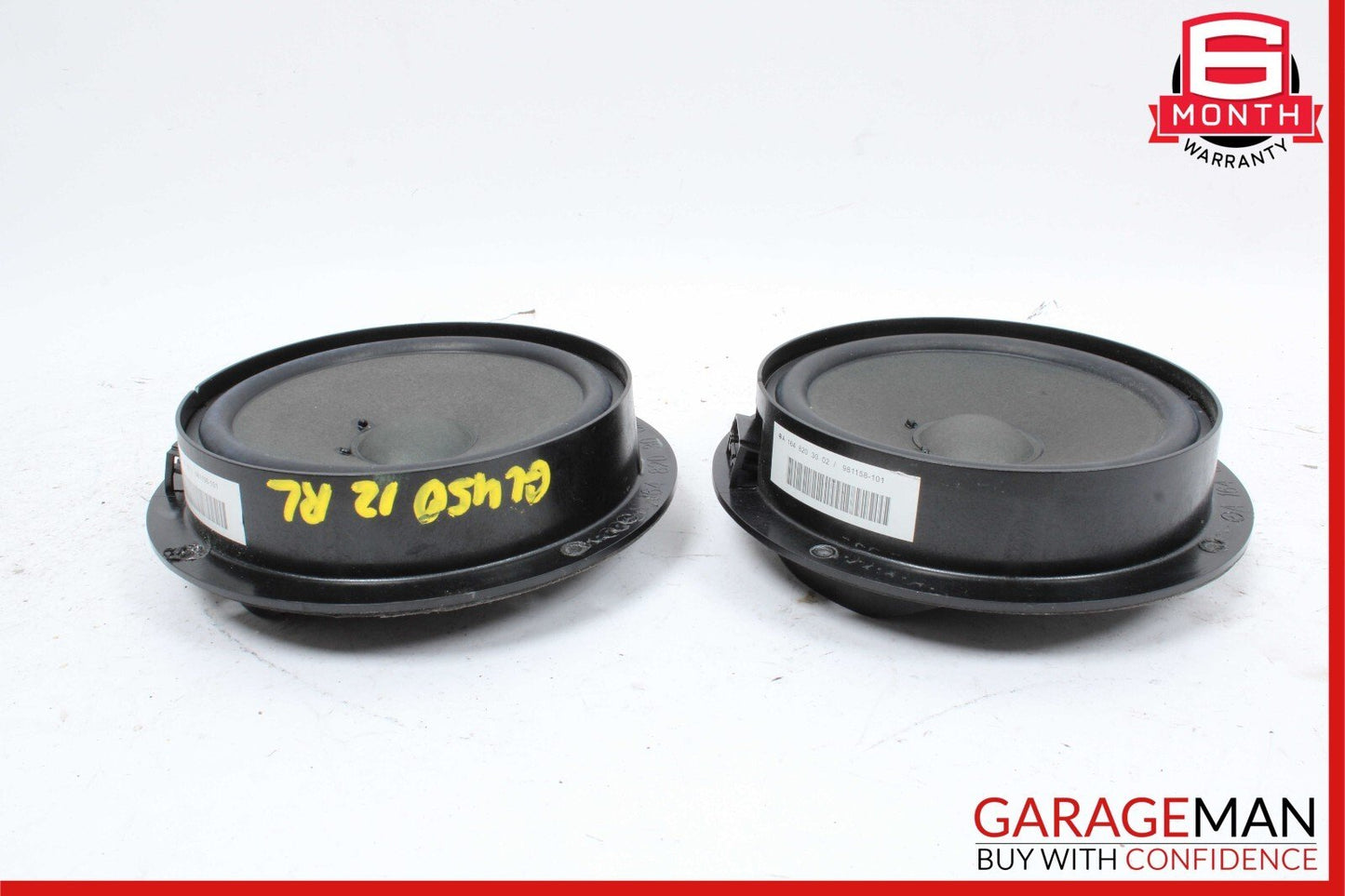 06-13 Mercedes X164 GL450 ML350 Left & Right Door Sound Audio Speakers Set of 2