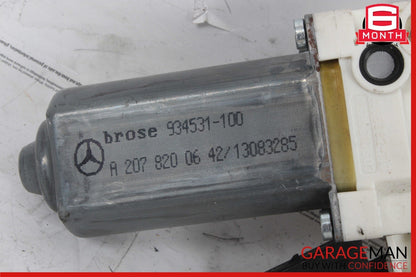 10-17 Mercedes W207 E350 E550 Front Right Door Window Regulator Motor Unit OEM