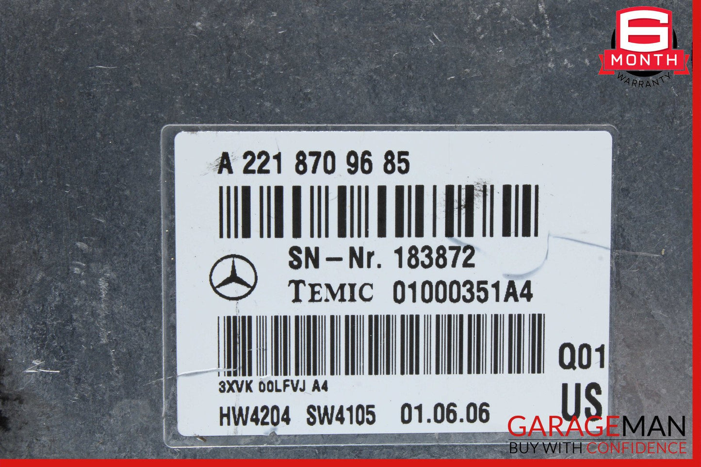 07-14 Mercedes W221 S600 CL550 Voice Language Communication Control Module OEM