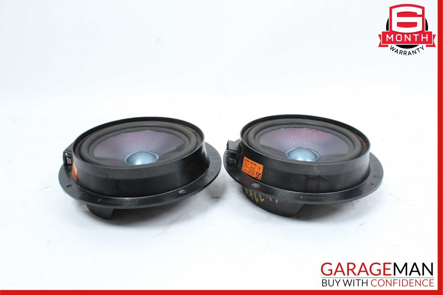 06-13 Mercedes X164 GL450 4MATIC Rear Left & Right Side Audio Sound Speakers Set