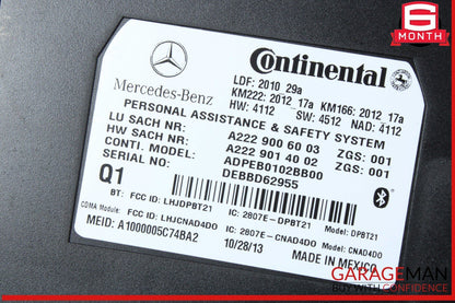 12-20 Mercedes W212 E250 E350 SL400 GLA250 Communication Control Module Unit OEM