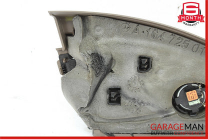 06-12 Mercedes X164 GL320 Speaker Door Mirror Cover Right Side Brown OEM
