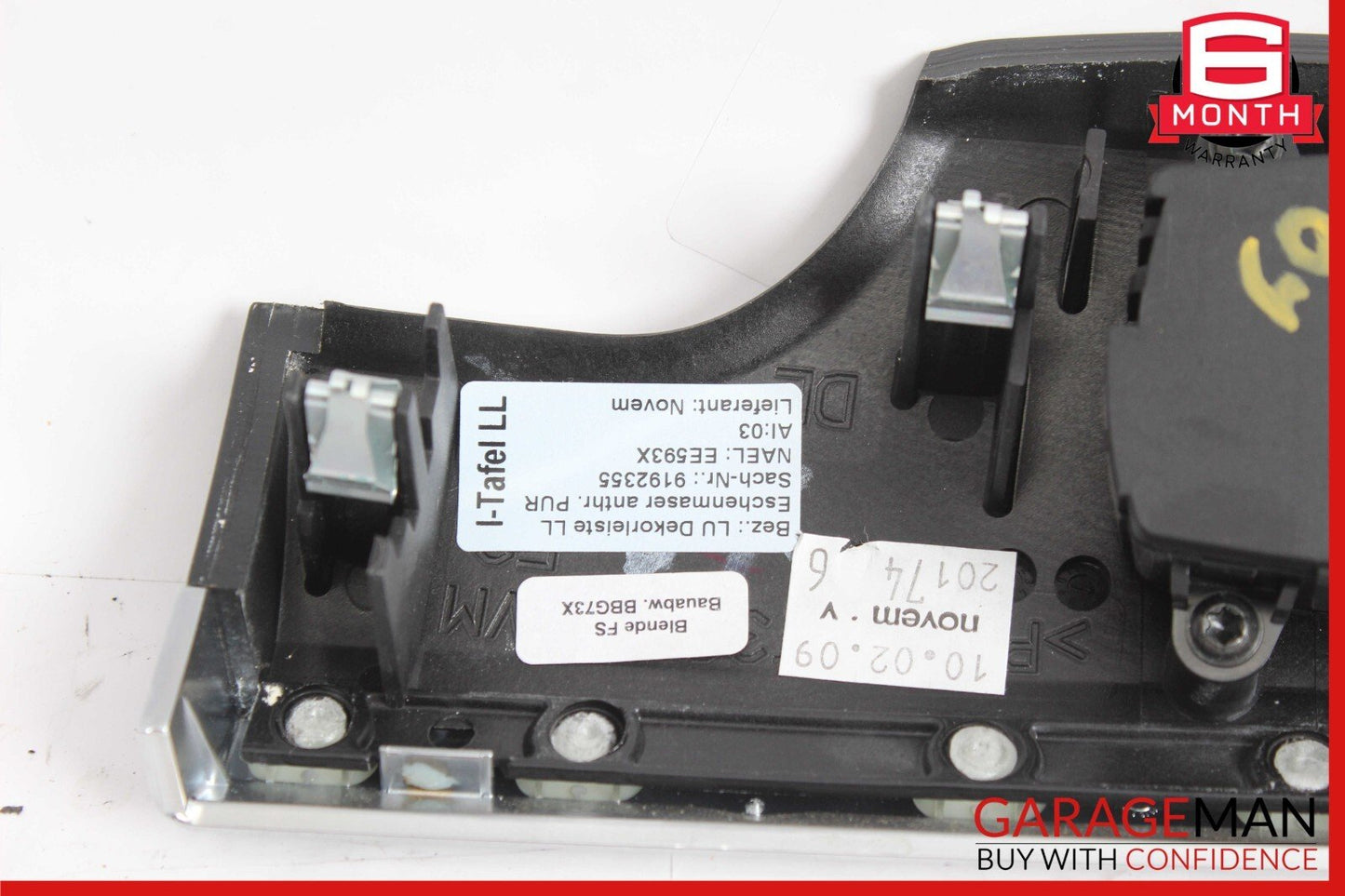 09-15 BMW 750i 750Li F01 F02 Front Left Side Dash Headlight Lamp Switch Control
