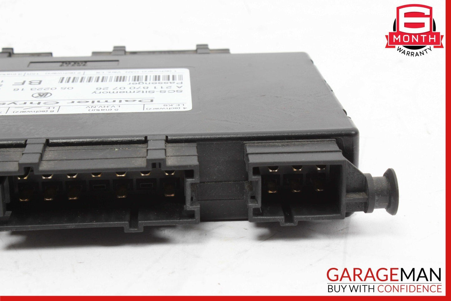03-12 Mercedes W211 E55 AMG E350 Under Seat Control Module Front Right Side OEM