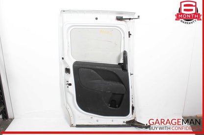 15-22 Ram Promaster City Rear Left Driver Side Door Shell White OEM