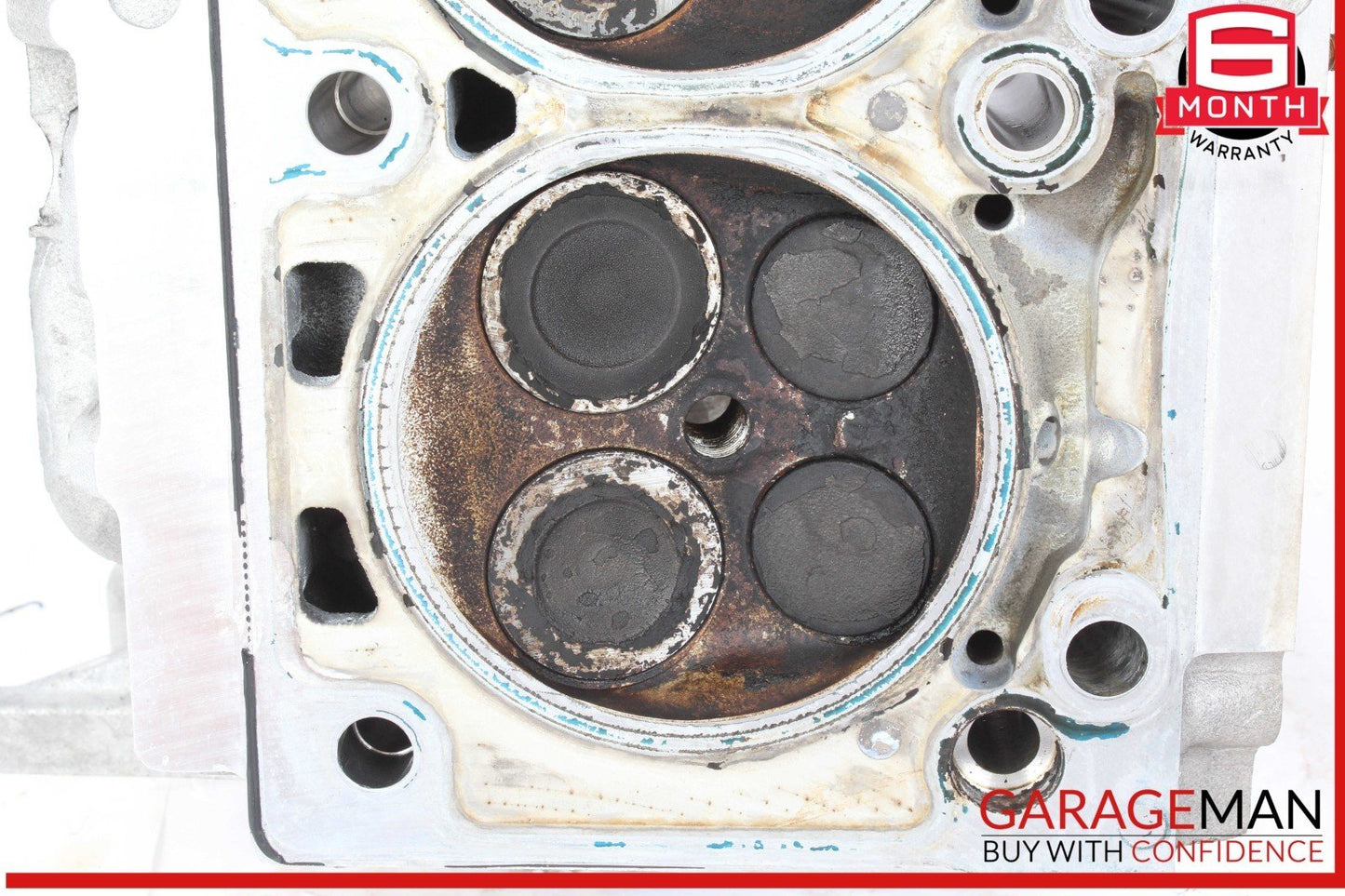 10-13 Mercedes W221 S400 Hybrid 3.5L Engine Cylinder Head Left OEM