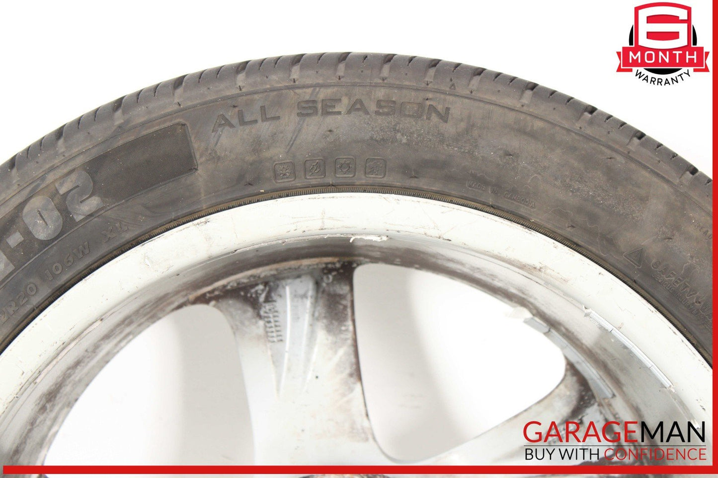 03-10 Porsche Cayenne 955 957 Front Wheel Tire Rim 9 x 20 OEM