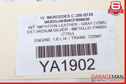 08-17 Mercedes W204 C250 CLS550 Rear Right or Left Side Lower Control Arm OEM