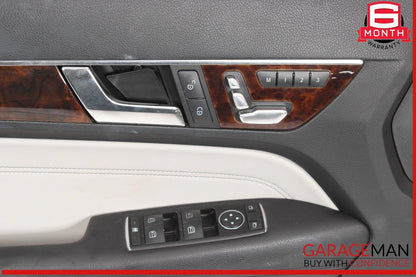 14-17 Mercedes W207 E350 E400 Coupe Front Left Interior Door Panel Trim Assembly