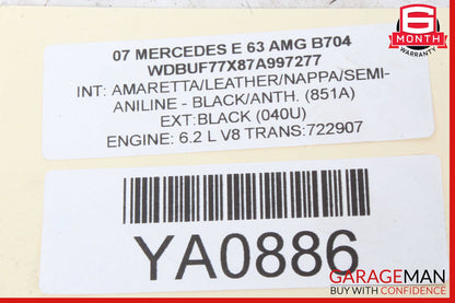 Mercedes W211 E63 CLS63 AMG Rear Left Driver Side Upper Control Arm OEM