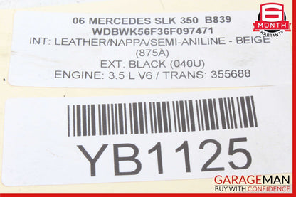 05-11 Mercedes R171 SLK350 Rear Left or Right Side Lower Thrust Control Arm OEM