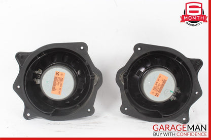 07-09 Mercedes W221 S550 Rear Left & Right Door Audio Sound Speaker Set of 2 OEM