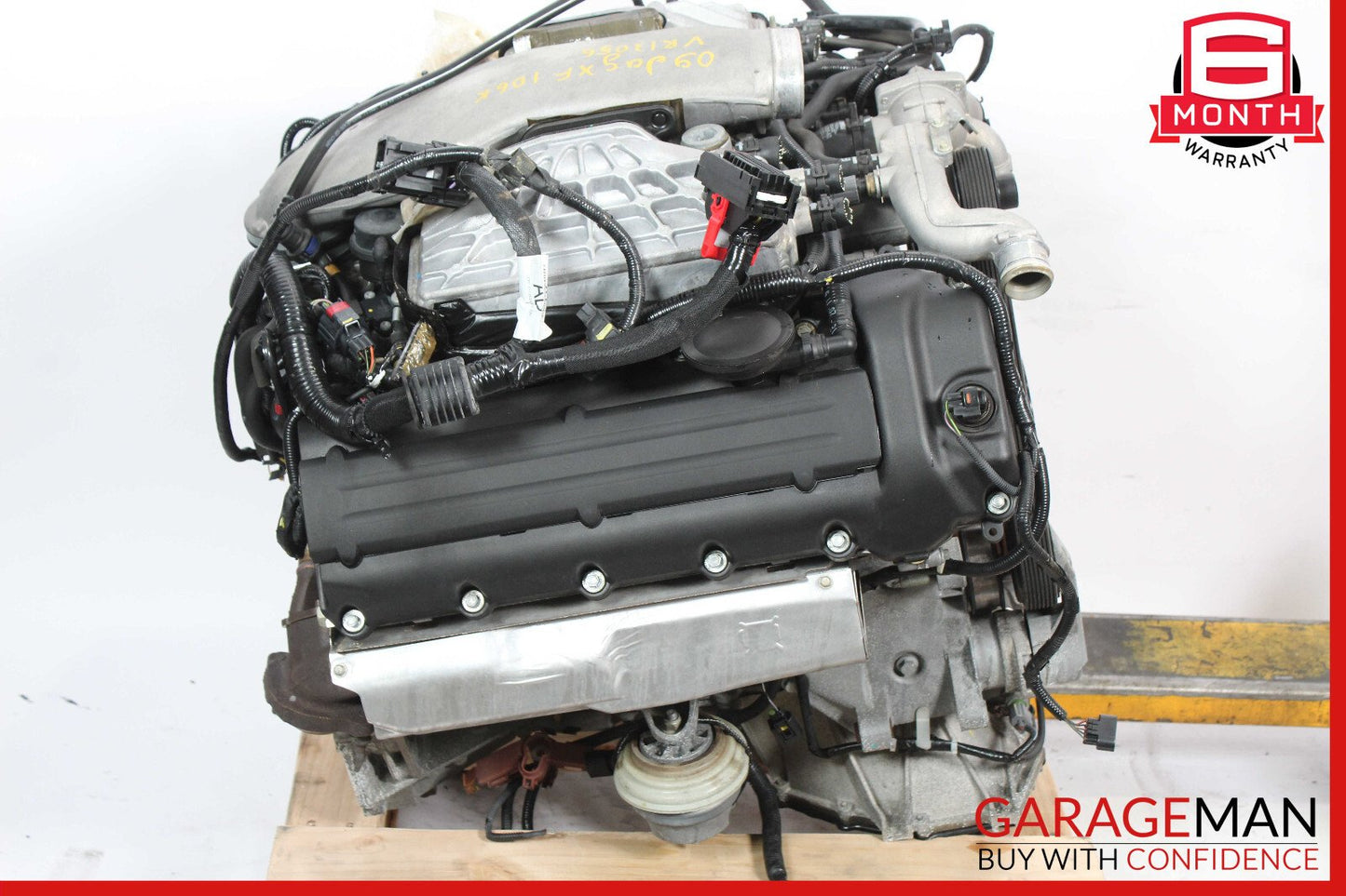09-10 Jaguar XF Complete Engine Motor Block Assembly OEM 106k