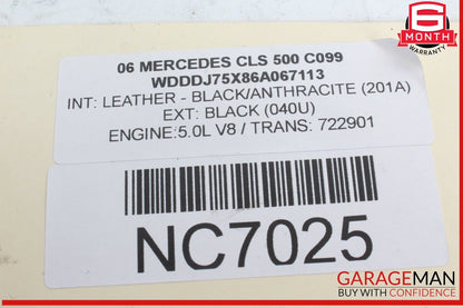 06-11 Mercedes W219 CLS500 Rear or Front Right Side Door Window Regulator Motor