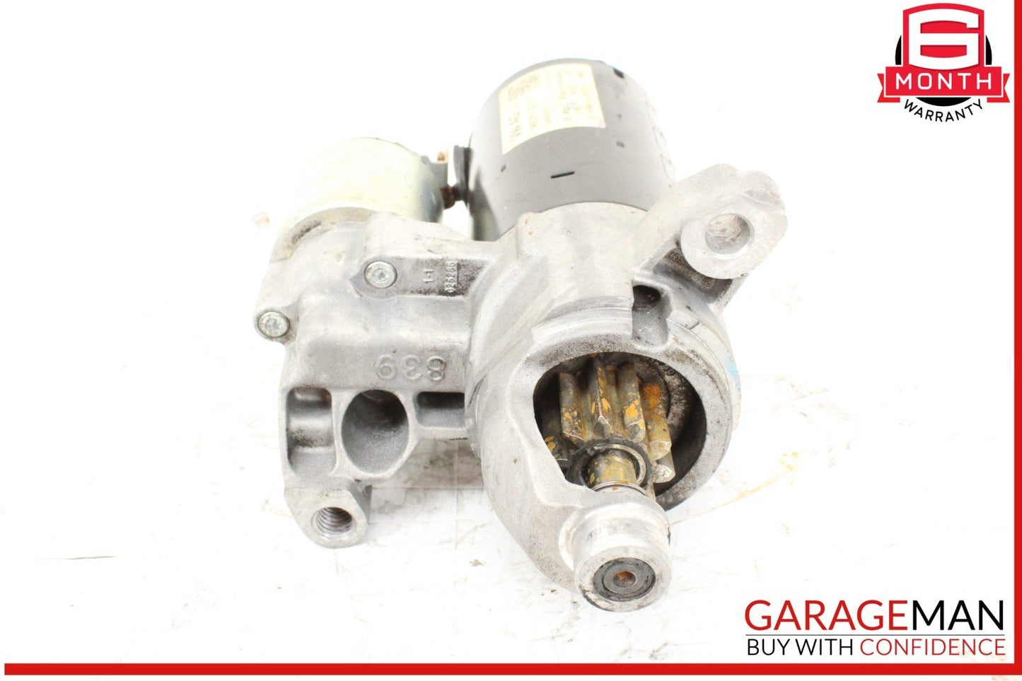 13-17 Audi Q5 2.0L Engine Starter Motor Bosch 12V 06E911021F OEM