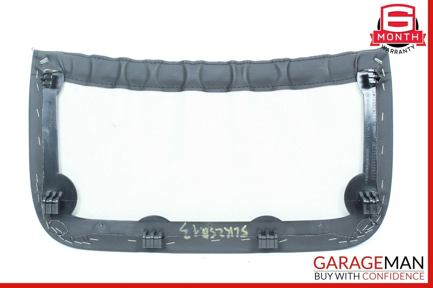 12-16 Mercedes R172 SLK250 Rear Center Package Cover Trim Cushion Black