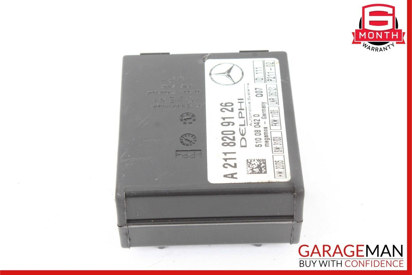 Mercedes SLK280 CL500 S430 E320 CLK500 Anti Theft Alarm Module 2118209126