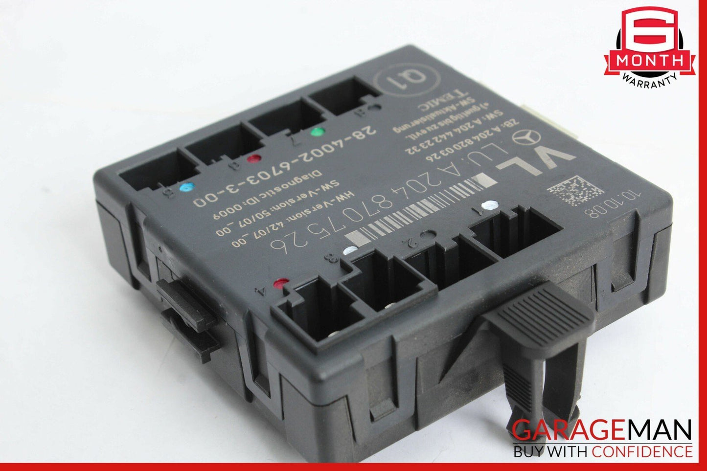 08-18 Mercedes E400 C300 C250 Front Left Side Door Control Module Unit OEM