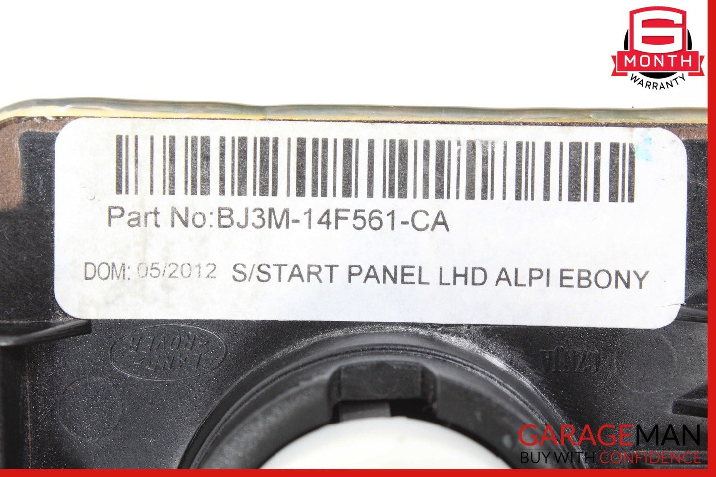 12-17 Range Rover Evoque Engine Start Stop Button Control Switch w/ Wood Trim