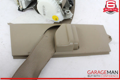 12-19 Mercedes X166 GL350 GLS550 Front Right Side Seat Belt Seatbelt Beige OEM