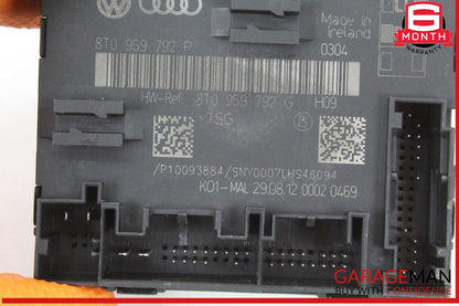 13-16 Audi A4 S4 Front Right Passenger Side Door Control Module Unit 8T0959792P