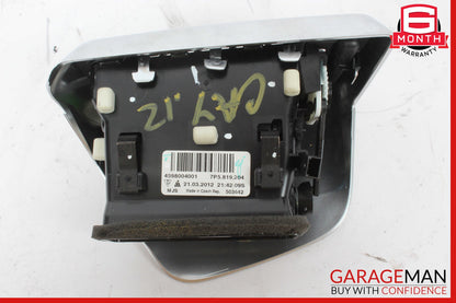 11-17 Porsche Cayenne 958 S Center Rear Right AC A/C Air Vent Trim Cover Grille