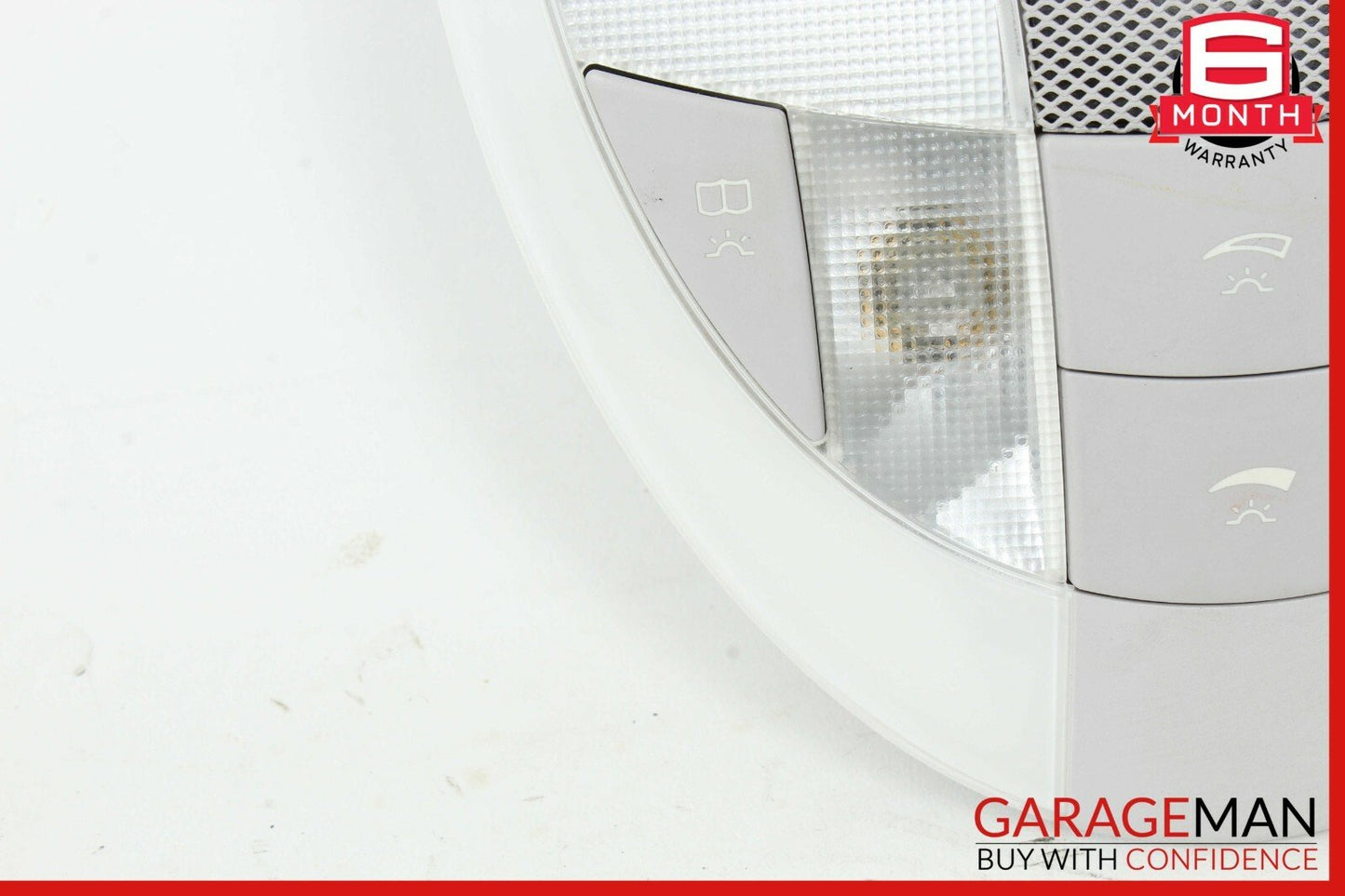 06-11 Mercedes W211 E350 CLS500 Rear Overhead Dome Light Gray 2118207501 OEM