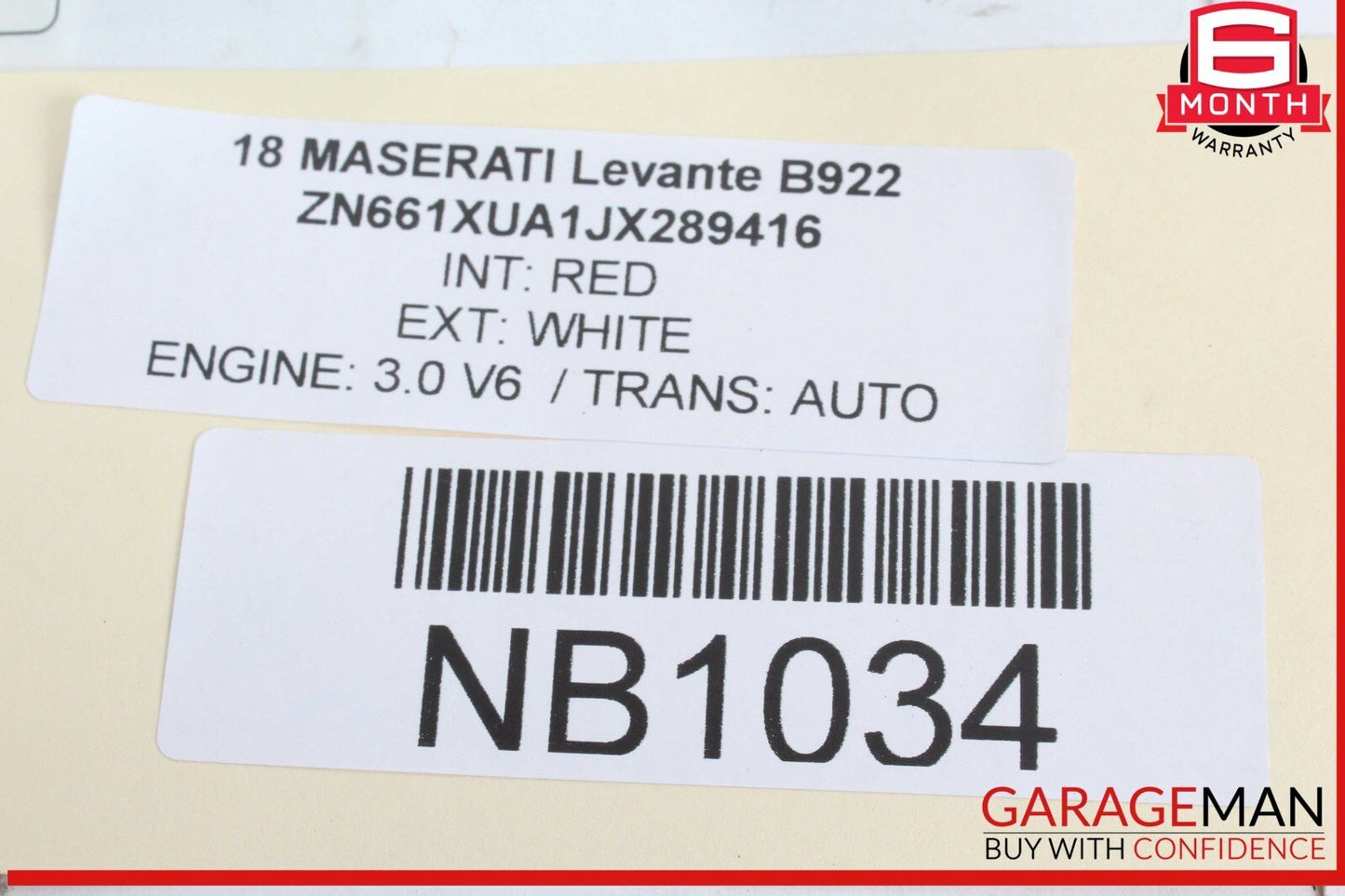 14-18 Maserati Levante M161 Ghibli M157 Engine Air Intake Filter Right Side OEM