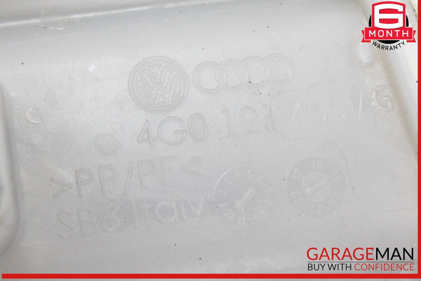 12-18 Audi A7 A6 Radiator Coolant Overflow Reservoir Tank 4G0121403AG OEM