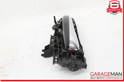 15-20 Mercedes W205 C300 Rear Left Driver Side Exterior Door Handle Blue OEM