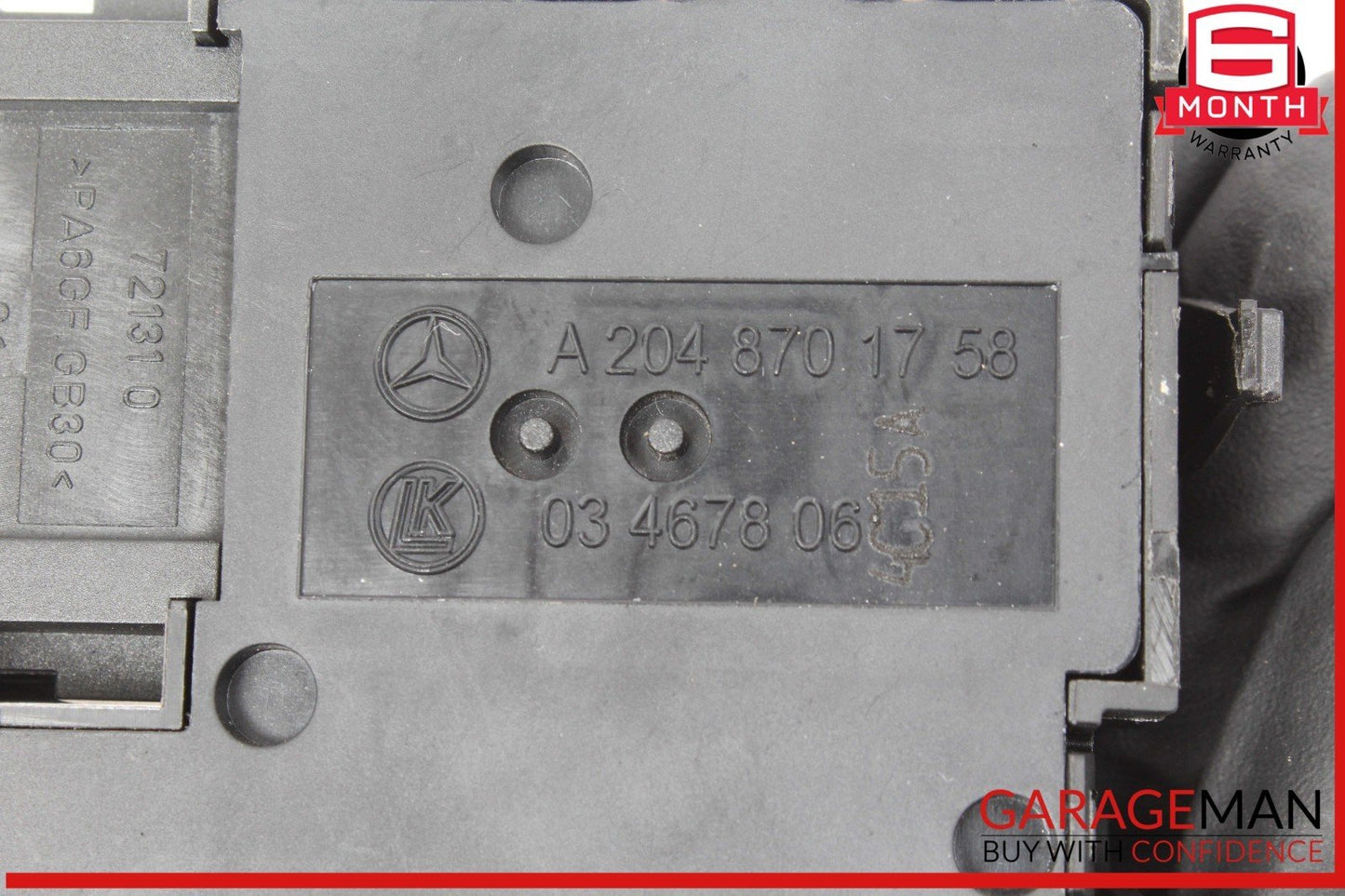 08-14 Mercedes W204 C250 CGI Front Right Side Seat Adjust Control Switch OEM